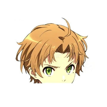 Mushoku Tensei 'Rudeus Greyrat | Staring' Vinyl Car Peeker Sticker