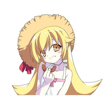 Monogatari Series 'Shinobu Oshino | Portrait' Vinyl Car Sticker