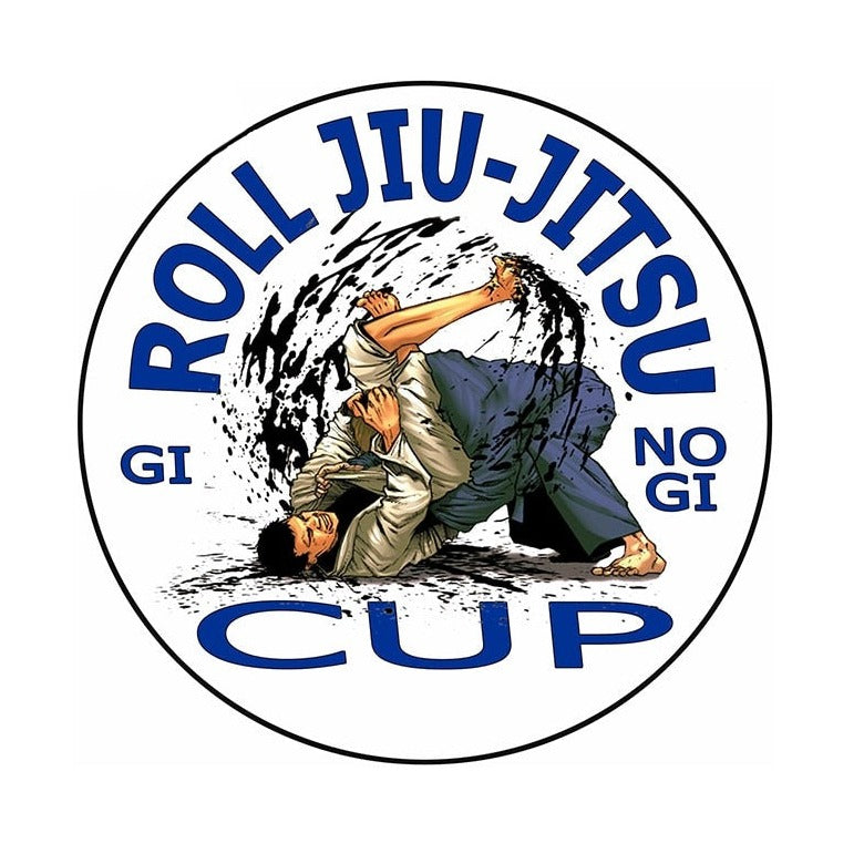 Jiu-Jitsu Cup 'Gi Roll | No Gi' Vinyl Car Sticker