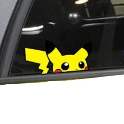 Pokemon 'Pikachu | Peeping' Vinyl Car Peeker Sticker