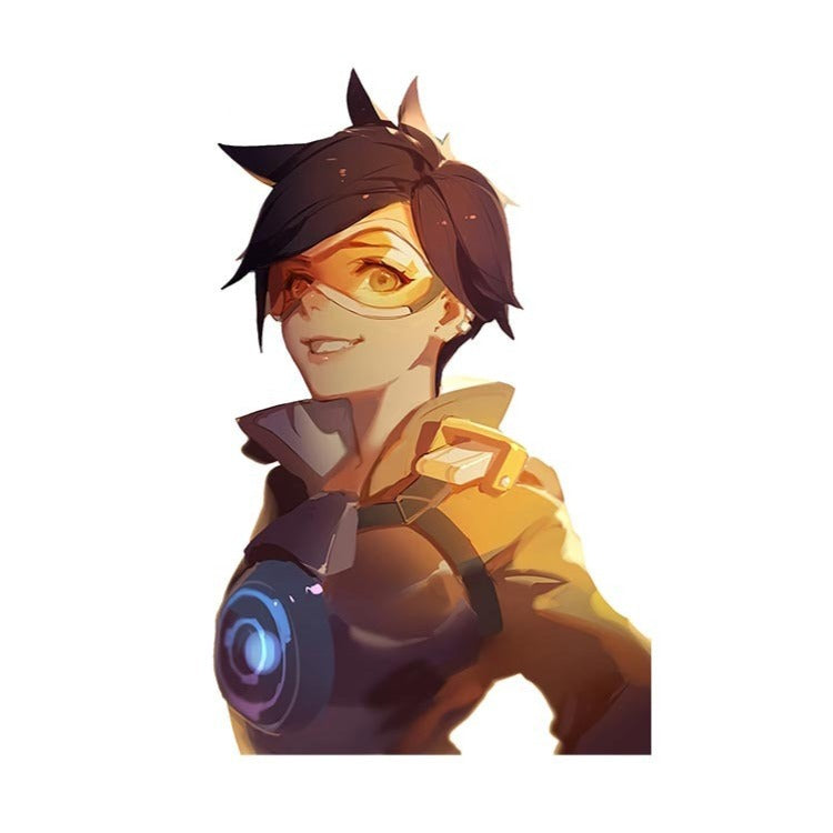 Overwatch 'Tracer' Vinyl Car Sticker