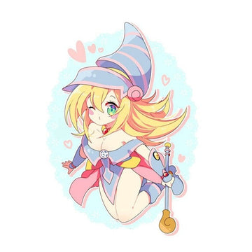 Yu-Gi-Oh! 'Black Magician Girl | Lovely' Vinyl Car Sticker