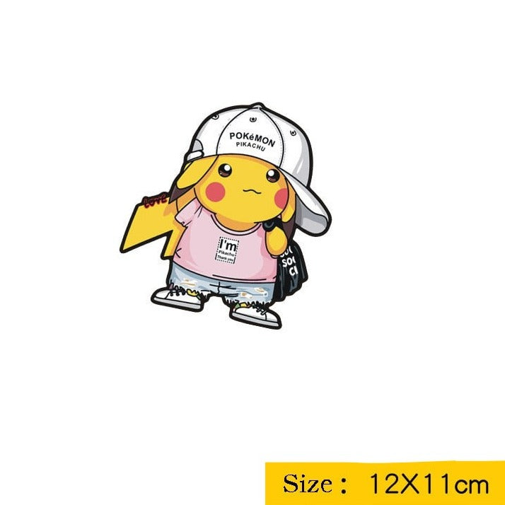 Pokemon 'Cool Pikachu | White Hat' Vinyl Car Sticker
