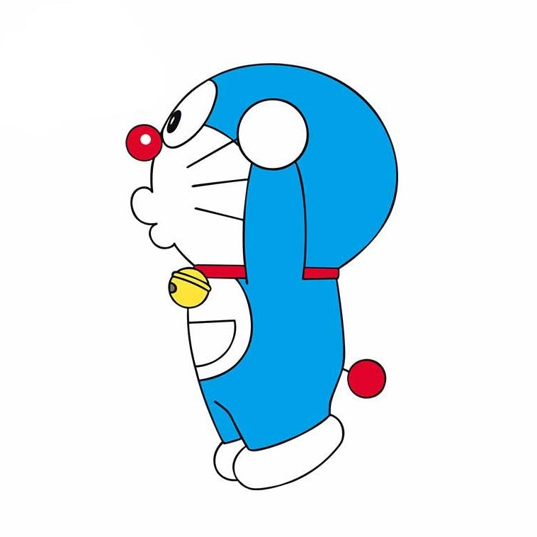 Doraemon 'Looking | Right' Vinyl Car Sticker