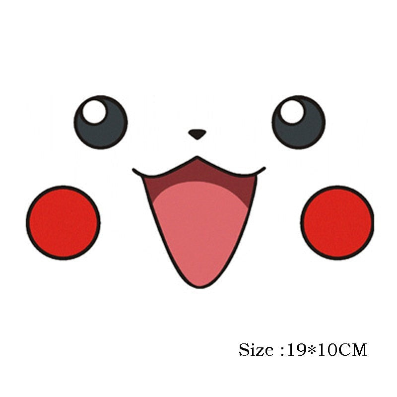 Pokemon 'Pikachu | Happy Face' Vinyl Car Sticker