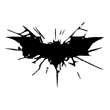 Batman 'Glass Breaking' Vinyl Car Sticker