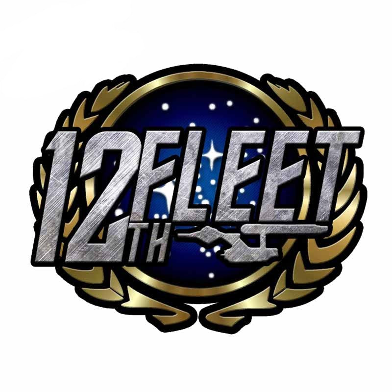 Star Trek '12th Fleet' Vinyl Car Sticker