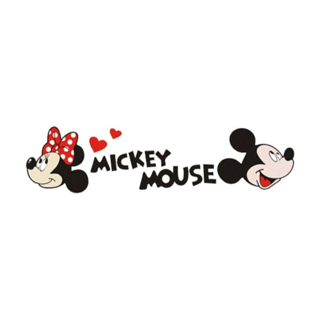 Mickey Mouse 'Minnie And Mickey | Head' Vinyl Car Sticker