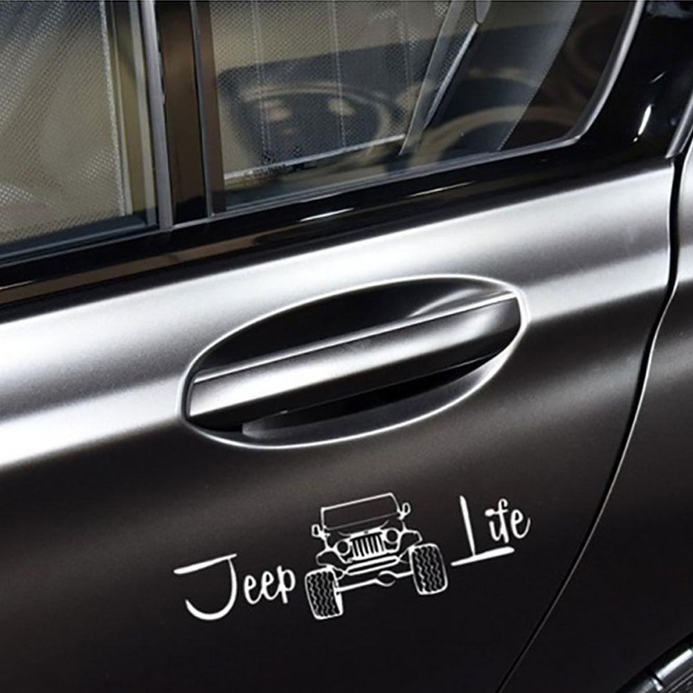 Comic 'Jeep Life | 1.0' Vinyl Car Sticker