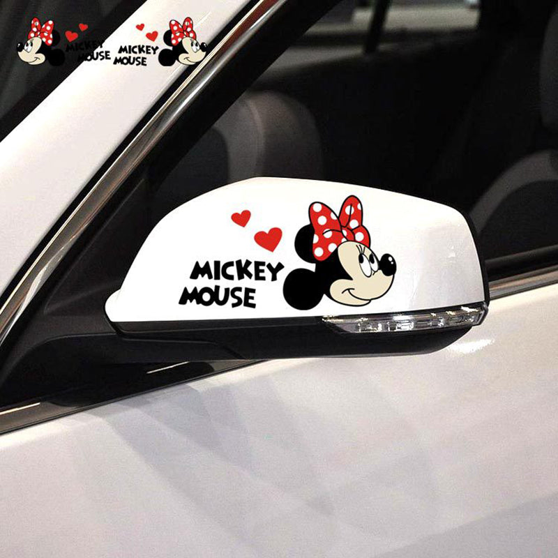Mickey Mouse 'Minnie Mouse | Head' Vinyl Car Sticker
