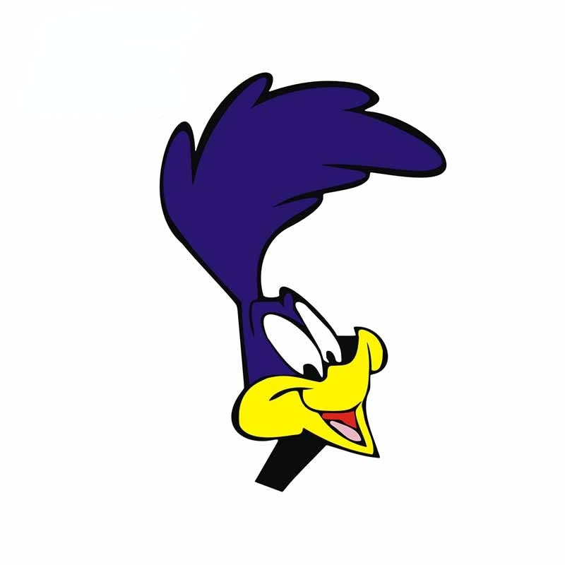 Looney Tunes 'Road Runner | Face' Vinyl Car Sticker