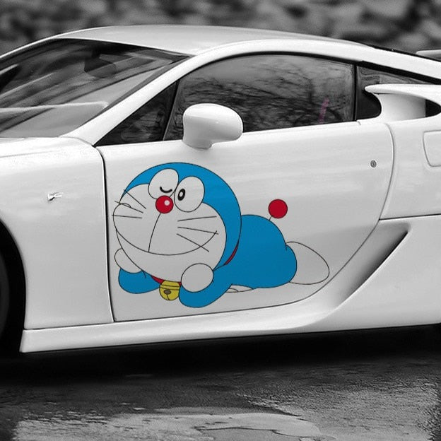 Doraemon 'Daydreaming | Left' Vinyl Car Sticker