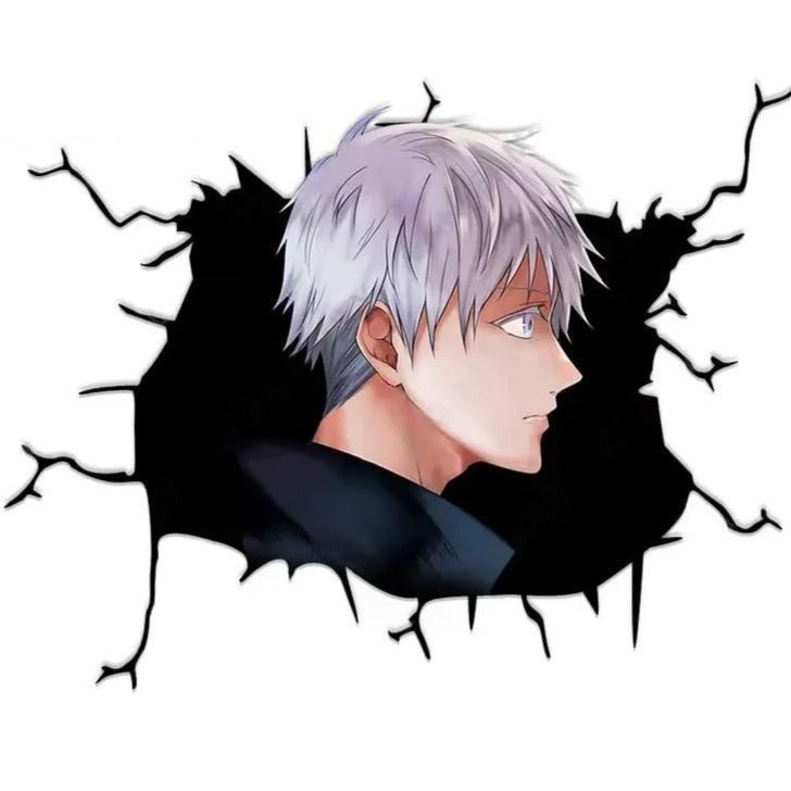 Jujutsu Kaisen 'Satoru Gojo | Side View' Car Window Vinyl Sticker
