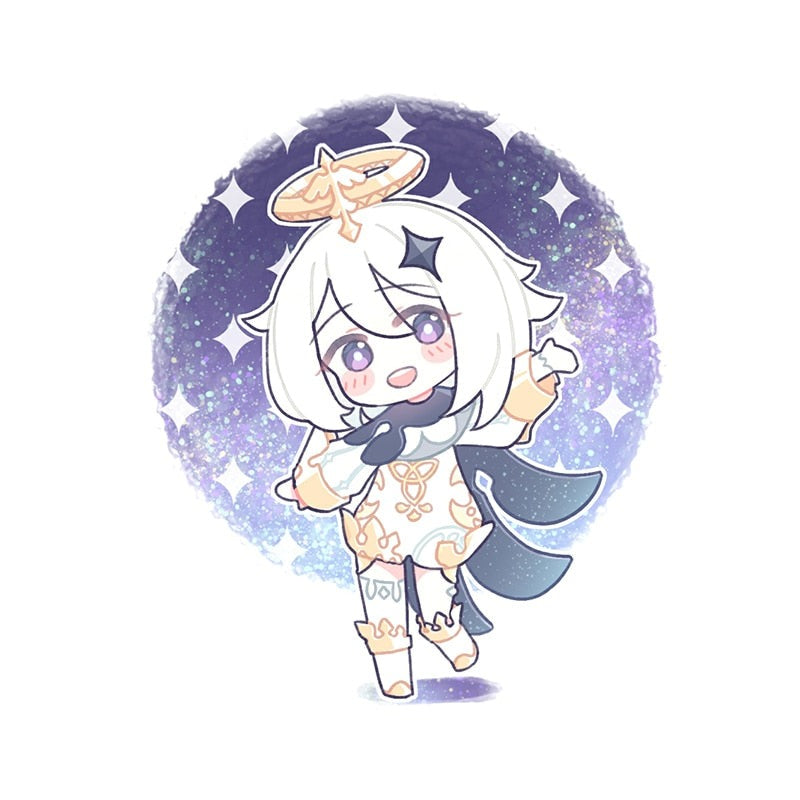 Genshin Impact 'Paimon | Adorable Small Fairy' Vinyl Car Sticker