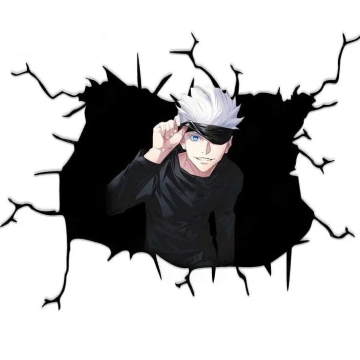 Jujutsu Kaisen 'Satoru Gojo | Glancing' Car Window Vinyl Sticker