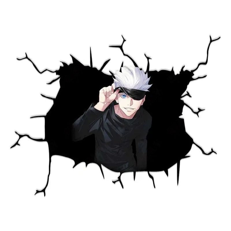 Jujutsu Kaisen 'Satoru Gojo | Glancing' Car Window Vinyl Sticker