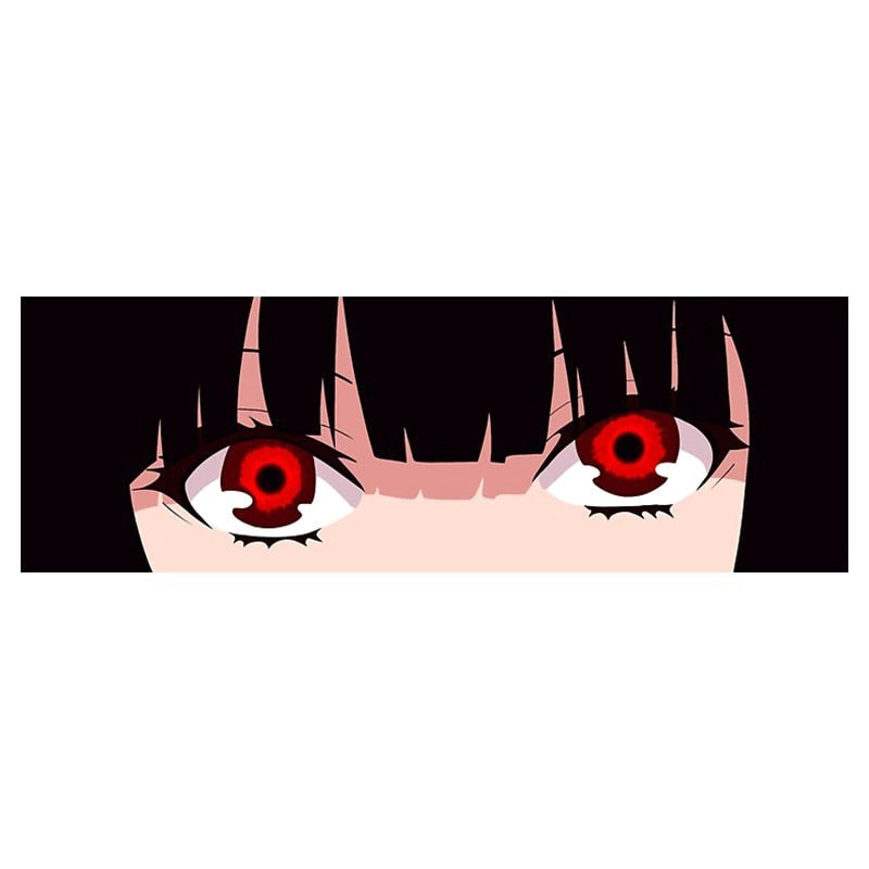 Kakegurui 'Yumeko Jabami Eyes' Vinyl Car Peeker Sticker