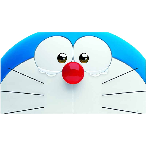 Doraemon 'Crying | Right' Vinyl Car Peeker Sticker