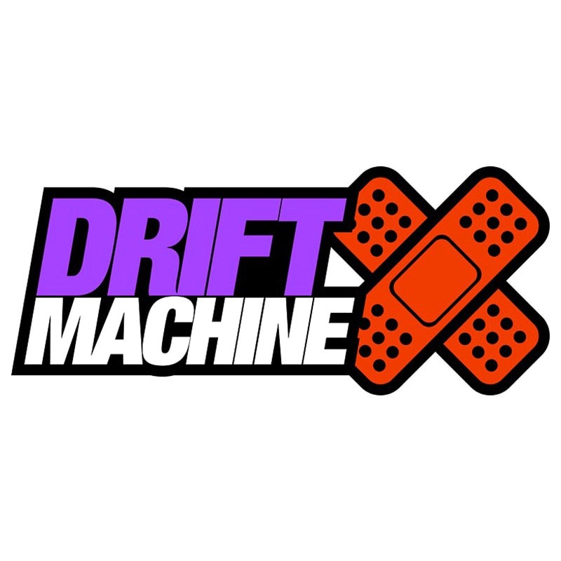 Drift Machine 'Colored Band-aids' Vinyl Car Sticker