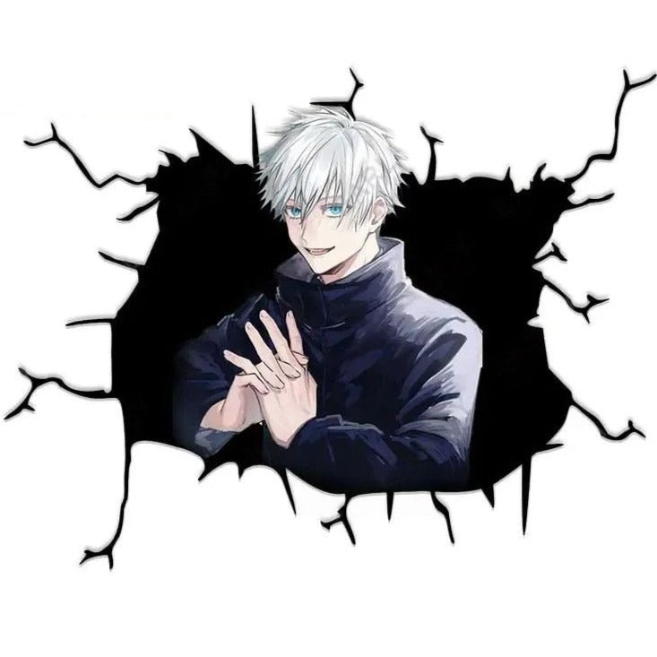 Jujutsu Kaisen 'Satoru Gojo | Meditating' Car Window Vinyl Sticker