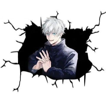 Jujutsu Kaisen 'Satoru Gojo | Meditating' Car Window Vinyl Sticker