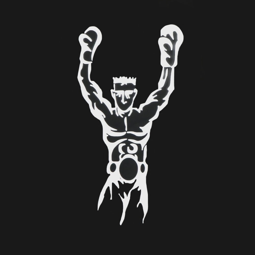 Sport 'Boxing Winner' Vinyl Car Sticker