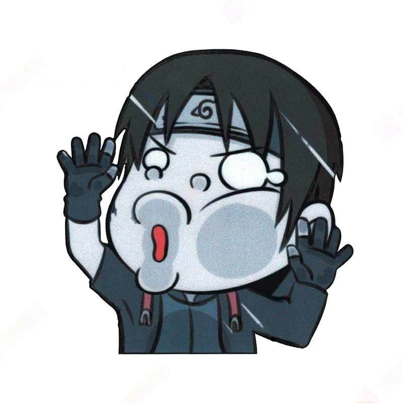Naruto 'Sai Yamanaka | Pressed Face' Vinyl Car Sticker