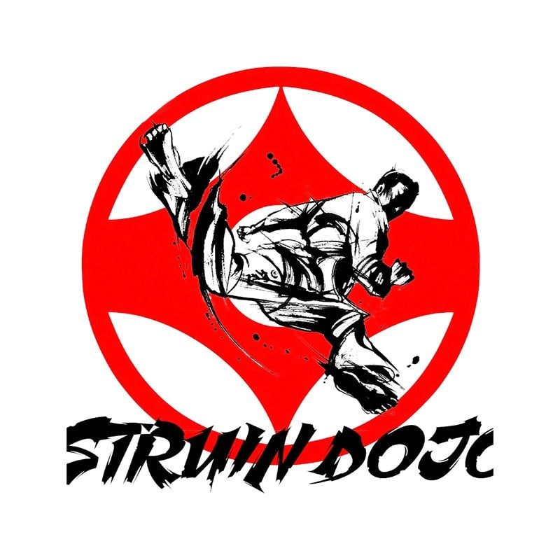 Jiu Jitsu 'Struin Dojo' Vinyl Car Sticker