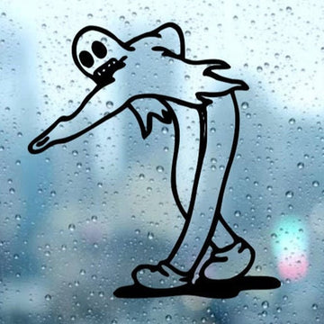 Betty Boop 'Koko the Clown | Dancing Ghost' Vinyl Car Sticker