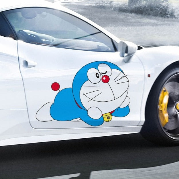 Doraemon 'Daydreaming | Right' Vinyl Car Sticker