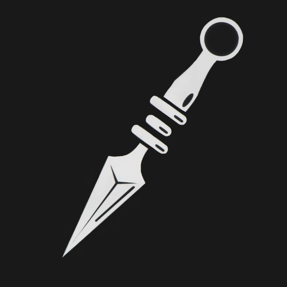 Naruto 'Kunai Weapon' Vinyl Car Sticker