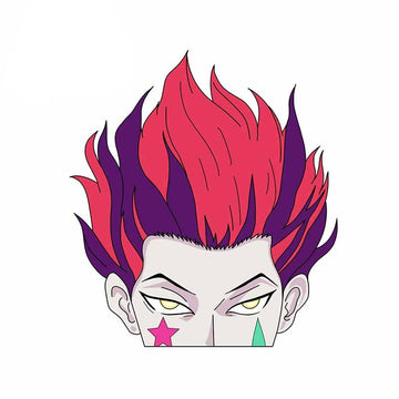 Hunter x Hunter 'Hisoka Morow | Serious' Vinyl Car Peeker Sticker