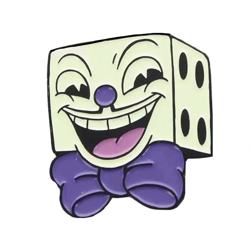 Cuphead 'King Dice | Head' Vinyl Car Sticker