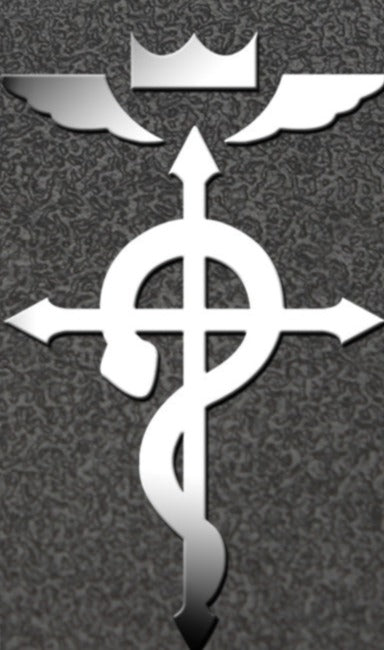 Fullmetal Alchemist 'Flamel Symbol' Metal Car Sticker