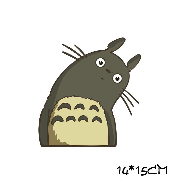 My Neighbor Totoro ‘Totoro | Tilted Head’ Vinyl Car Sticker