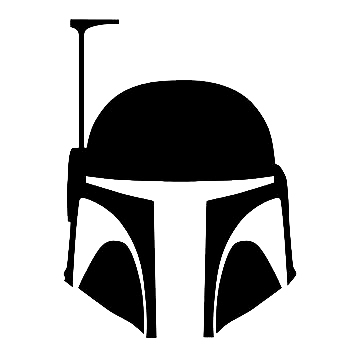 Star Wars 'Boba Fett Helmet | 2.0' Vinyl Car Sticker