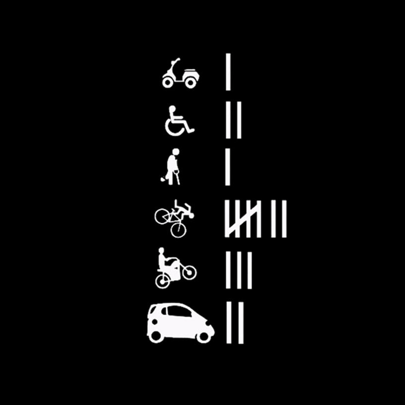 Funny 'Hit Accident Score Count' Vinyl Car Sticker