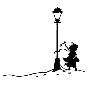 Narnia 'Lamp Post | Little Girl' Vinyl Car Sticker