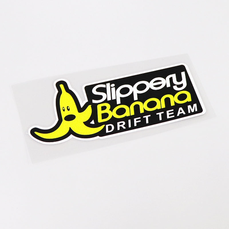 Funny 'Slippery Banana Drift Team' Vinyl Car Sticker