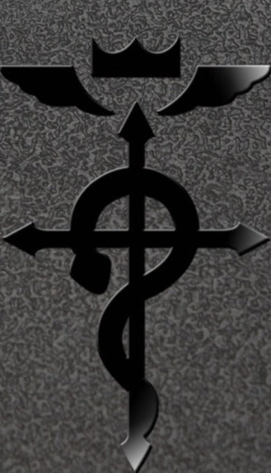 Fullmetal Alchemist 'Flamel Symbol' Metal Car Sticker