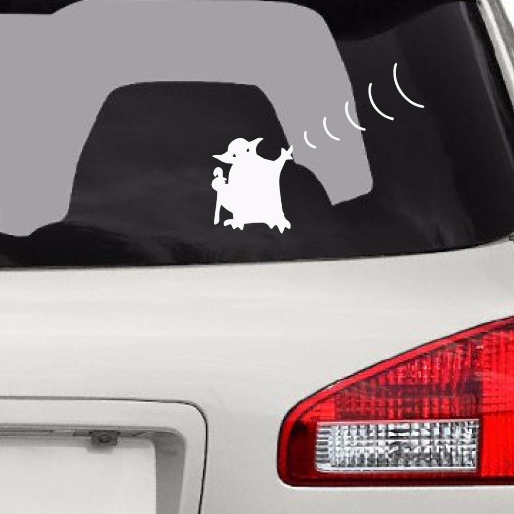 Star Wars 'Yoda Signal' Vinyl Car Sticker