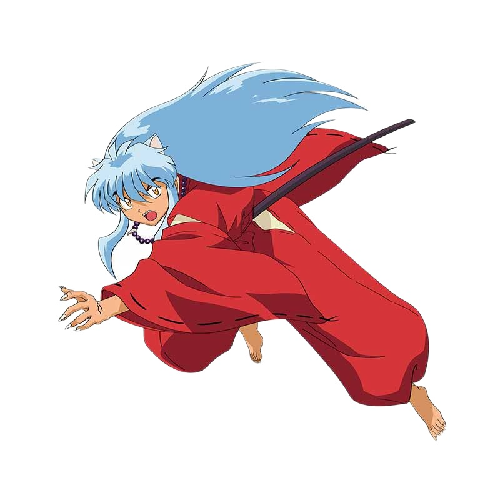 Inuyasha 'Inuyasha | Shouting' Vinyl Car Sticker