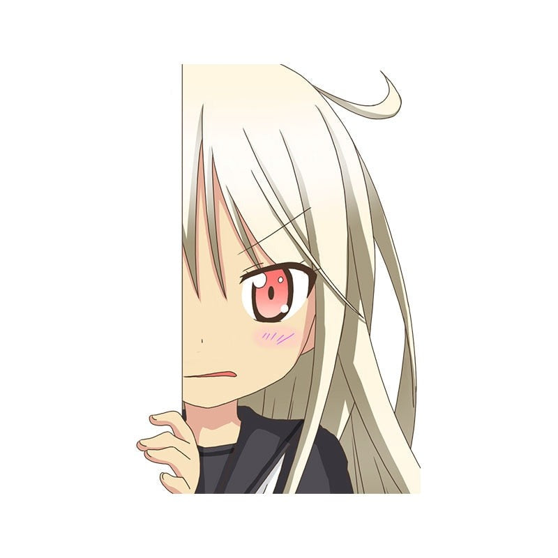 KanColle 'Kikuzuki | Shy' Vinyl Car Peeker Sticker