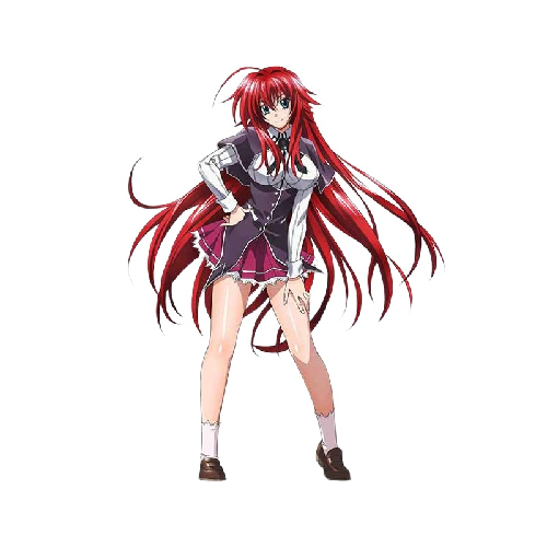 High School DxD 'Rias Gremory | Posing' Vinyl Car Sticker