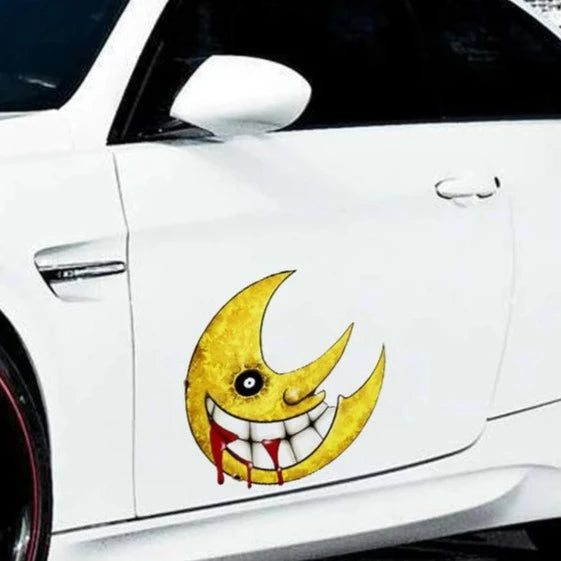 Soul Eater 'Bloody Moon | Left' Vinyl Car Sticker