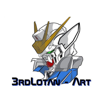 Mobile Suit 'Gundam Wing Zero | Head Down' Vinyl Car Sticker