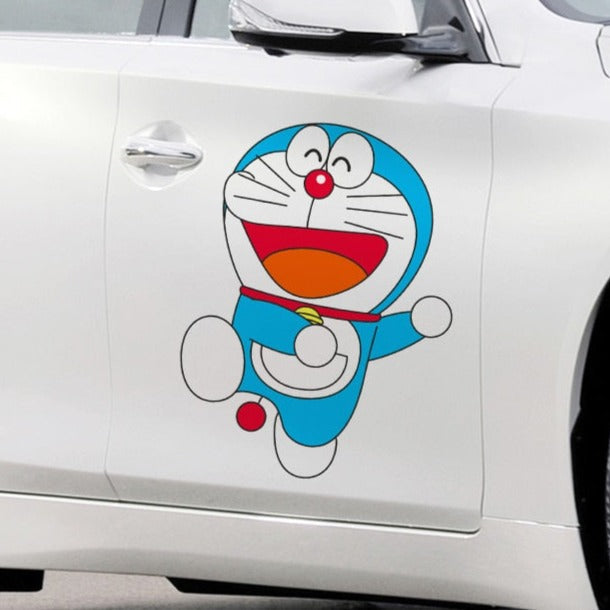 Doraemon 'Dancing | Right' Vinyl Car Sticker