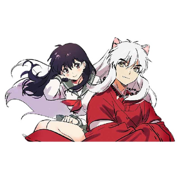 Inuyasha 'Kagome and Inuyasha | Serious' Vinyl Car Sticker