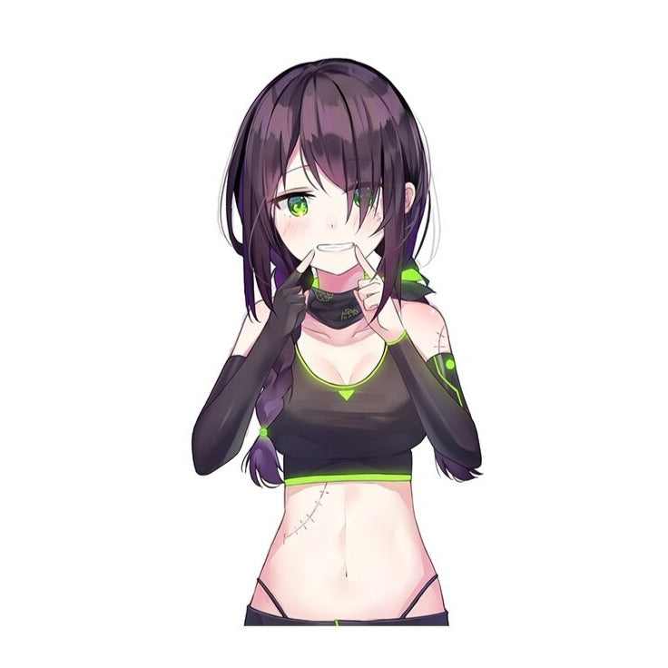 Girls' Frontline 'Mac-10 | Flushed' Vinyl Car Sticker