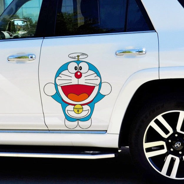 Doraemon 'Flying | Left' Vinyl Car Sticker